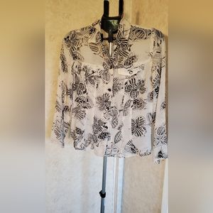 Women's sheer blouse